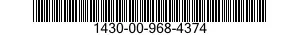 1430-00-968-4374 TRANSISTOR 1430009684374 009684374