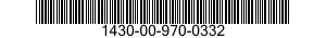 1430-00-970-0332  1430009700332 009700332