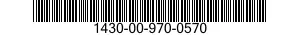 1430-00-970-0570  1430009700570 009700570