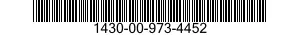 1430-00-973-4452  1430009734452 009734452