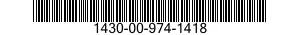 1430-00-974-1418  1430009741418 009741418
