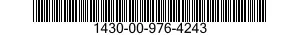 1430-00-976-4243  1430009764243 009764243