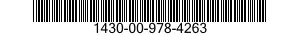 1430-00-978-4263  1430009784263 009784263