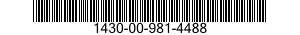 1430-00-981-4488  1430009814488 009814488