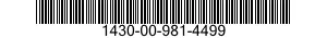 1430-00-981-4499  1430009814499 009814499