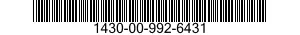 1430-00-992-6431  1430009926431 009926431