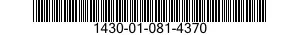 1430-01-081-4370  1430010814370 010814370