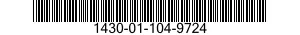 1430-01-104-9724  1430011049724 011049724