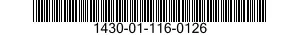 1430-01-116-0126  1430011160126 011160126