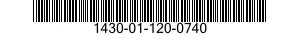 1430-01-120-0740  1430011200740 011200740