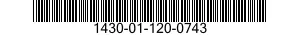1430-01-120-0743  1430011200743 011200743
