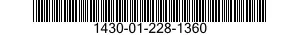 1430-01-228-1360  1430012281360 012281360
