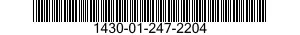 1430-01-247-2204  1430012472204 012472204