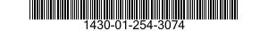1430-01-254-3074  1430012543074 012543074