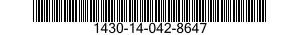 1430-14-042-8647 PANNEAU DE COMMANDE 1430140428647 140428647