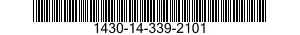 1430-14-339-2101 CABLE ASSEMBLY,SPECIAL PURPOSE,ELECTRICAL 1430143392101 143392101