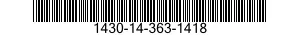 1430-14-363-1418  1430143631418 143631418