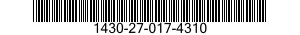 1430-27-017-4310 DISPLAY SET,TARGET ALERT DATA 1430270174310 270174310