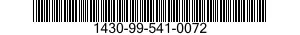 1430-99-541-0072  1430995410072 995410072