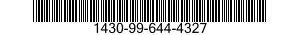 1430-99-644-4327 SCREW,MACHINE 1430996444327 996444327