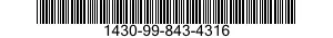 1430-99-843-4316 RADAR SET SUBASSEMBLY 1430998434316 998434316