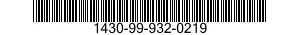 1430-99-932-0219  1430999320219 999320219