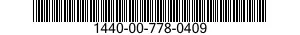 1440-00-778-0409  1440007780409 007780409