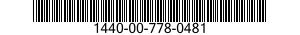 1440-00-778-0481  1440007780481 007780481