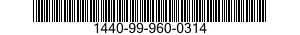 1440-99-960-0314  1440999600314 999600314