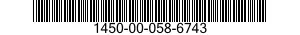 1450-00-058-6743  1450000586743 000586743
