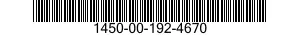 1450-00-192-4670  1450001924670 001924670