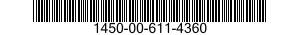 1450-00-611-4360  1450006114360 006114360