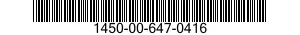 1450-00-647-0416  1450006470416 006470416