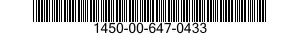 1450-00-647-0433  1450006470433 006470433