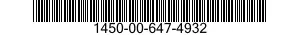 1450-00-647-4932  1450006474932 006474932