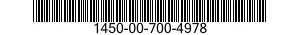 1450-00-700-4978  1450007004978 007004978