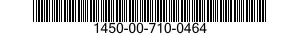 1450-00-710-0464  1450007100464 007100464