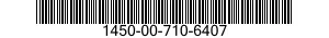 1450-00-710-6407  1450007106407 007106407