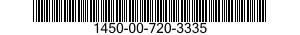 1450-00-720-3335  1450007203335 007203335