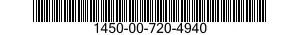 1450-00-720-4940  1450007204940 007204940