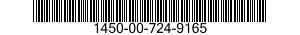 1450-00-724-9165  1450007249165 007249165