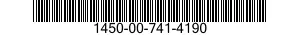 1450-00-741-4190  1450007414190 007414190