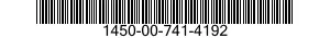 1450-00-741-4192  1450007414192 007414192