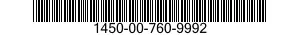 1450-00-760-9992  1450007609992 007609992
