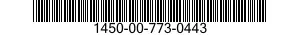 1450-00-773-0443  1450007730443 007730443