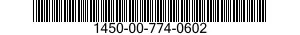 1450-00-774-0602  1450007740602 007740602