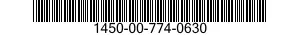 1450-00-774-0630  1450007740630 007740630