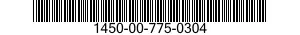 1450-00-775-0304  1450007750304 007750304