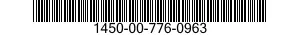 1450-00-776-0963 O-RING 1450007760963 007760963