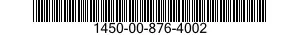 1450-00-876-4002  1450008764002 008764002
